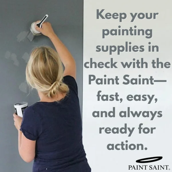 The Paint Saint makes in-home or in-business touchups a breeze.