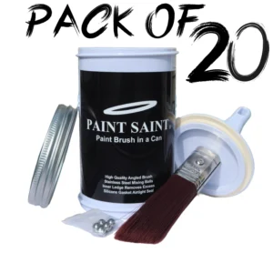 Paint Saint | The Sealable Brush for Anytime Touchups! (20 Pack)