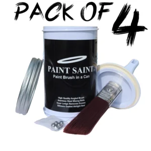 Paint Saint | The Sealable Brush for Anytime Touchups! (4 Pack)