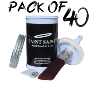 Paint Saint | The Sealable Brush for Anytime Touchups! (40 Pack)