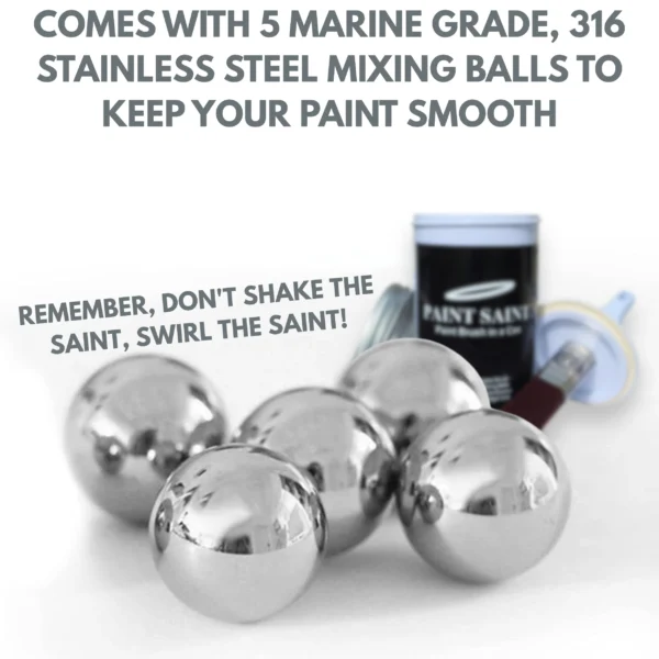 316 Stainless Steel mixing balls for the Paint Saint.