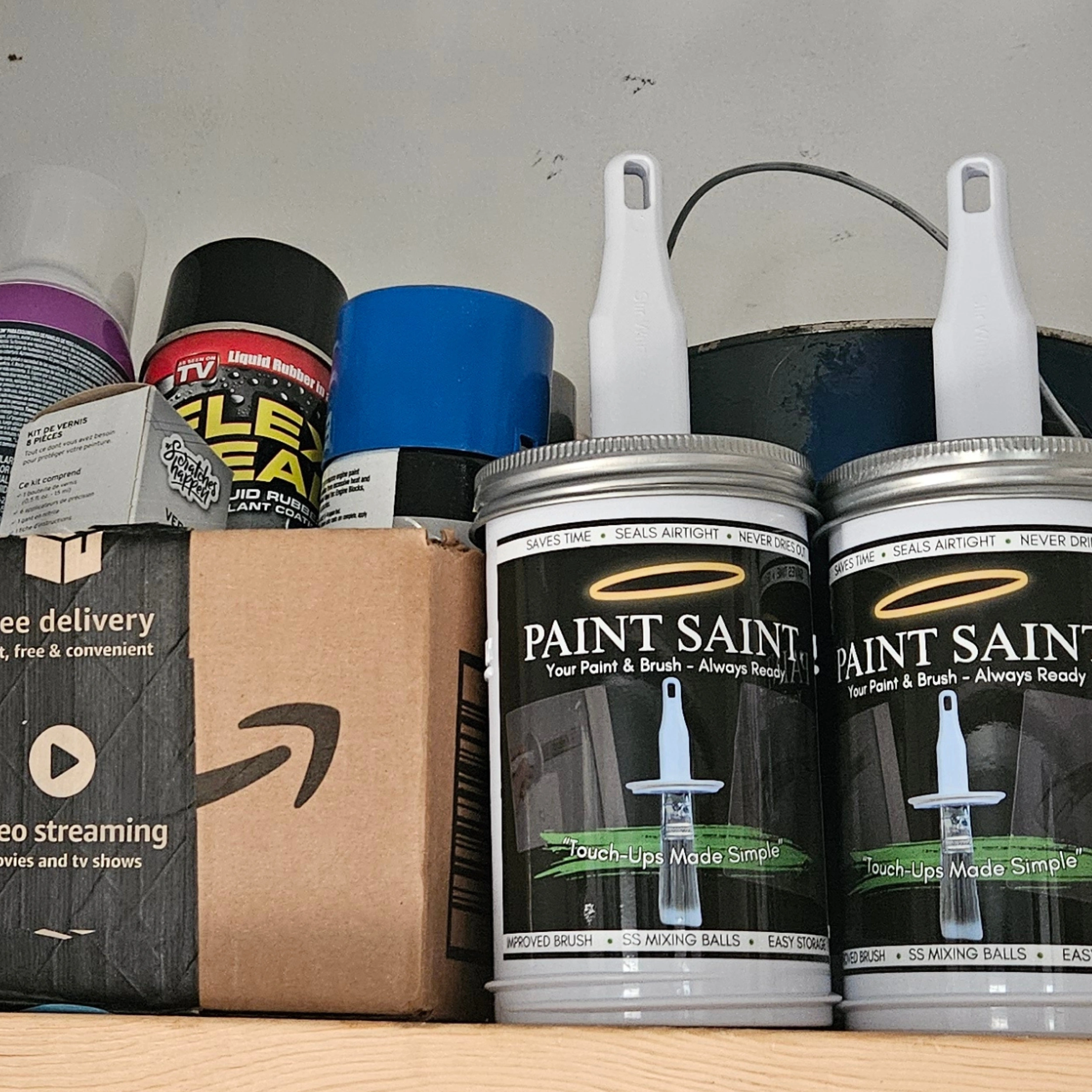 Paint Saint - Easy storage The Paint Saint touch up cup stores easily and convenient.